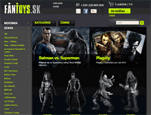 Tablet Screenshot of fantoys.sk